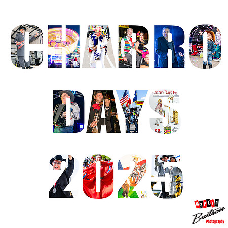 Charro Days letters ONLY 2025